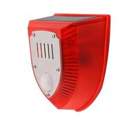 Solar Motion Detector with Signal Tone | 3.74 Inch Width Animal Defense Device | Solar Tip Motion Sensor with a Strobe Light for Entrance of the