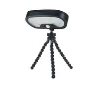 Solar Motion Lights Outdoor - Waterproof Fence Lamp, Bright LED Security Lights with Flexible Octopus Tripod, Ideal for Patios, Gardens, Decks, Balconies, and Outdoor Spaces