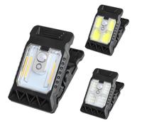 Solar Motion Lights with Clip - Outdoor Security Lighting with Smart Light Sensor, Decorative Solar Lighting, Fence Patio, Balcony and Garden, Compact Design Resistant to the i