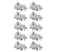 Solar Mounting System Grounding Clip Lug Bracket Clamps Thunder Protection Component for Photovoltaic Support Parts Aluminum Stainless Steel 10Pcs