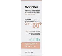 Babaria Multi-Protection Anti-Stain Color Sun Cream Spf50 50 ml
