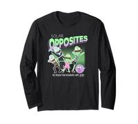 Solar Opposites Character Group Weird Neighbors Cartoon Long Sleeve T-Shirt