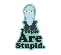 Solar Opposites Korvo "People Are Stupid" Enamel Pin | SDCC 2023 Exclusive