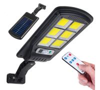 Solar LED Lamp Outdoor Garden Walkway Security Floodlight Motion Sensor Remote