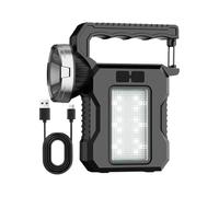 Solar Outdoor Lantern - LED Tent Lamp, Motion Sensor Garden Torch | Rechargeable Vintage Camping Light, Portable Flashlight For Hiking, Outdoor Lighting