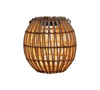 Solar Outdoor Lanterns Hangable Weatherproof Rattan Light | Boho Solar Powered Lanterns for Pathway Yard Home Fence Gate Wall Deck Lawn Tree Balcony