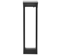 Beliani Solar Outdoor Led Bollard Lamp Malden Black