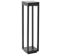 Beliani Outdoor Bollard Lamp GOSABA Black, Black