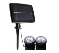 Solar Outdoor Pond Lights with IP68 Waterproof, Adjustable Spotlight, Energy Saving Solar Powered Lighting Solution with Automatic On/Off Sensor for Landscape (2)