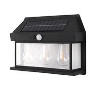 Solar Outdoor Wall Light, IP65 Waterproof Motion Sensor Security Light, Solar Powered Wall Light Security Wall Lights for Patio Garden Garage Front Door Pendant Lights