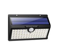 HETP Solar Lights Outdoor, Upgraded 78 LED Solar Motion Sensor Security Lights - Solar Powered Lights Waterproof Wireless Wall Lights Solar Lamps with 3 Intelligent Modes for Outside(2 Pack)