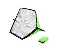 Solar Oven For Camping Cooking - Foldable Sun Powered Heating Cookware, Portable Off-Grid Survival Picnic Cooker, Aluminum Foil EPE Lining | Outdoor Food Reheater, For Backpacking Hiking