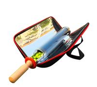 Solar Oven Portable Camp Stove, Outdoor Solar Cooker & Grill, Survival Cookware for Camping, Cooks Meals in 20 Minutes