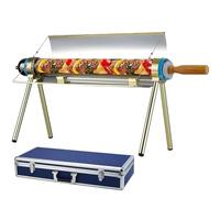Solar Oven Portable Grill, 1.5L Camp Stove Solar Cooker, Outdoor Oven & Solar Powered Camping Grill for Backpacking & Hiking