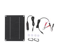 Solar Panel 10W Portable Compact Thin Flexible Solar Charging Panel for Car Home Boat 23x17cm