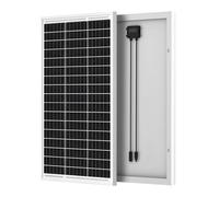 Solar Panel 12V, Rigid Monocrystalline Solar Panel with MC4 Connectors, Weather-Resistant Solar Module for Campervan Caravan Motorhome Boat Shed Leisure Battery Off Grid Charging (120, Watts)