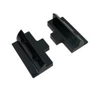 Solar Panel 2 Side Brackets, Black