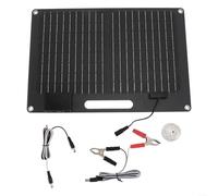 Solar Panel, 20W Lightweight Portable 80W Monocrystalline Panel, High-Efficiency Power Generation for Off-Grid Applications