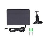 Solar Panel 4W 5V Outdoor Weather Resistant Regulable Brackets Low Power Consumption Photovoltaic Panel