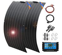 Solar Panel 600 Watt Flexible Solar Panels, 300W X 2 Solar Panel, High Efficiency Module Pv Power Charger With Accessori