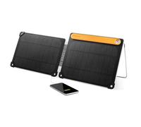 BioLite SolarPanel 10+ 10W – Integrated Power Bank – Silver One Size