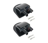 Solar Panel Cable Entry Glands Sealing Box Quick Install Double Cable Entry Housing for Caravans Motorhome Boats for Caravans Motorhome Boats