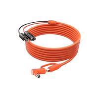 Solar Panel Cable to DC 5M, MC4 Solar Connector to DC7909/8020 Charging Cable, 12AWG Solar Panel Extension Adapter for Jackery Explorer, GZ Yeti, BLUETTI, Anker Portable Power Station, Solar Generator