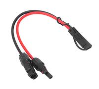 Solar Panel Cables Connectors SAE Adapter 10AWG 0.35m Solar Power Cable Copper Wire for RV