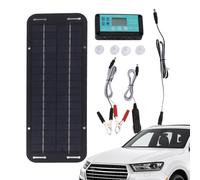 Solar Panel Car Battery Charger: Compact Maintainer, Portable Vehicle Supply | Efficient Design Feature Of Solar Light Conversion, Product