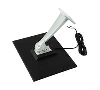 Solar Panel Charger 10W for Ring Video Doorbell 4/3/3 Plus/2, U Shaped Connection Solar Power Supply with Weather Resistant Design (Black)