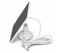 Solar Panel Charger 10W IP65 Weatherproof 9.8 ft Cable | Monocrystalline silicon, for Ring battery camera and Stick Up Cam 2nd 3rd Gen, ABS housing adjustable mount