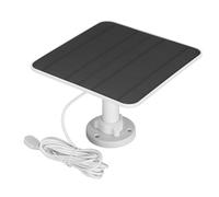 Solar Panel Charger, 12W 6V IP65 Waterproof Arlo Camera Solar Panel Charger with 9.8ft Charging Cable, Magnetic Charging for Arlo Pro 3 Pro 42 Go 2, Security Camera System (White)