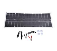 Solar Panel Charger 50W, Flexible Dual USB, Monocrystalline Silicon, Outdoor Use - High Conversion Efficiency, Waterproof IP65, Ideal for Camping and Hiking