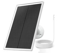 Solar Panel Charger for Arlo Essential 2K Outdoor(2nd Gen)/Essential XL Camera(2nd Gen)/Essential Spotlight, 5V 6W Continuously Charging, 9.8ft Cable, Weatherproof (1Pack)