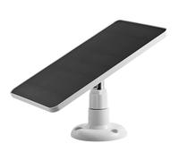 Solar Panel Charger for Security Camera, Continuous Power, Solar Charging, Universal Compatibility with Adapters, Weatherproof, 360° Adjustable Mount