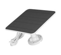 Solar Panel Charger Magnetic IP65 Waterproof 12W for Arlo Pro 3 Pro 4 Ultra 2 for Go2 with Adjustable Mount for Security Camera (White)