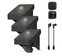 Solar Panel Charger Mount Compatible with Blink Camera Outdoor 4(4th Gen)/Blink Outdoor(3rd Gen) XT3/XT2/XT Camera, Blink Solar Panel with Built-in Battery, IP67 Waterproof(Camera not Included),3 Pack