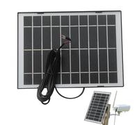 Solar Panel Charger - Solar Charger For Security Camera - Solar Panel For Camera | Solar Panel Charger With Bracket For Security Camera, High Efficiency Solar Cells, 2017