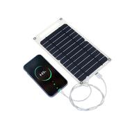Solar Panel Charger USB Port Portable High Power Paper Shaped Monocrystalline Silicon for Cell Phone Camping Hiking Travel