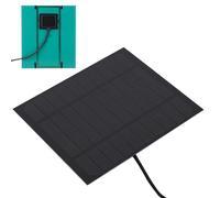 Solar Panel Charger - USB Solar Panel Charger, Multipurpose USB Solar Charger | Solar Battery Pack for Outdoor, Practical 6w Solar Panel Outdoor Solar Panel for Doorbells Security Cameras Lights