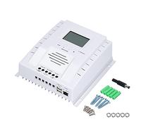 Solar Panel Charging Regulator P60 60A MPPT Charge Controller Ultra Low Power Chip Dual Period Control for RV Boat Off Grid System ABS Material 12V 24V Output