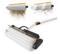 Solar Panel Cleaner - 150W Automatic Roller Brush with 0-680RPM Adjustable Speed, 3.5M Window Cleaning Pole, Strip-Brush Design for Effective Solar Panel Maintenance