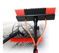 Solar Panel Cleaning Brush and Pole Water Fed, 3.6-11M Telescopic Rod Window Cleaning, for Photovoltaic Panel Cleaning, Trucks Windows, Window Glass Wall,20FT/6M