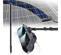 Solar Panel Cleaning BrushAdjustableRoller Tool for Photovoltaic Panel MaintenanceEfficient Solar Cleaner for Optimal Performance