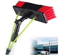 Solar Panel Cleaning Kit - 50cm Brush Head & Extendable Pole for Safe Window and Wall Cleaning, Perfect for Photovoltaic Panel Maintenance and Truck Use