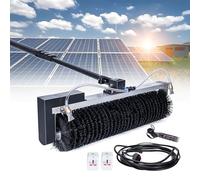Solar Panel Cleaning Kit, Electric Photovoltaic Panel Cleaning Equipment with Extension Pole and Soft Brush, Professional 7.5M Long Reach for Efficient Cleaning