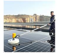 Solar Panel Cleaning Kit - Telescopic Brushes for Roof and Window Cleaning, Ideal for Various Cleaning Activities, 3.5M Length