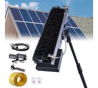 Solar Panel Cleaning Kit with Extension Pole and Rotary Brush for Photovoltaic Power Station Maintenance