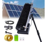 Solar Panel Cleaning Kit with Extension Pole and Rotary Brush for Photovoltaic Power Station Maintenance