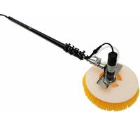 Solar Panel Cleaning Machine Kit Telescopic Window Cleaning Brush Adjustable Roof Water Brush 3.5M/5.5M/7.5M Extending Rod for Efficient Solar Panel Maintenance